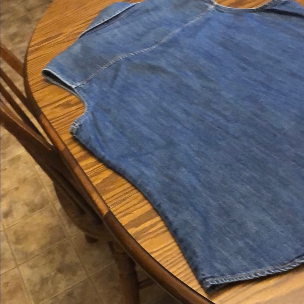 Shirt jean denim women’s - Picture 8 of 9